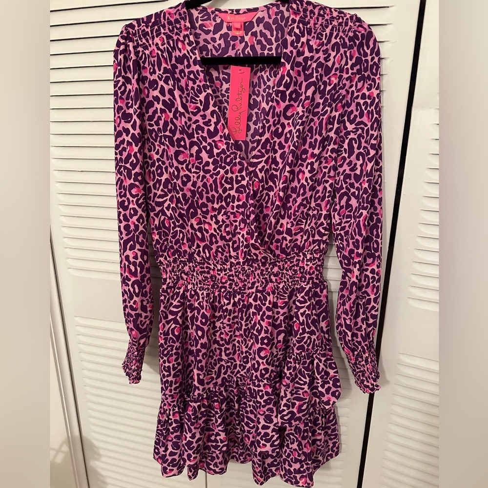 NWT Lilly Pulitzer faux wrap dress